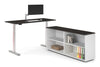 Just Right Height Adjustable Desk Executive Setting [1600L x 700W] - Thumbnail 6 