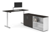 Just Right Height Adjustable Desk Executive Setting [1600L x 700W] - Thumbnail 15 