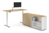 Just Right Height Adjustable Desk Executive Setting [1600L x 700W] - Thumbnail 13 