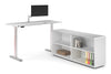 Just Right Height Adjustable Desk Executive Setting [1600L x 700W] - Thumbnail 1 