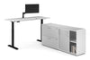 Just Right Height Adjustable Desk Executive Setting [1600L x 700W] - Thumbnail 34 