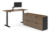 Just Right Height Adjustable Desk Executive Setting [1600L x 700W] - Thumbnail 54 