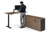 Just Right Height Adjustable Desk Executive Setting [1600L x 700W] - Thumbnail 38 