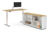 Just Right Height Adjustable Desk Executive Setting [1600L x 700W] - Thumbnail 4 
