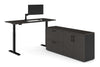Just Right Height Adjustable Desk Executive Setting [1600L x 700W] - Thumbnail 46 