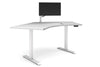 Just Right Height Adjustable Single Person 120 Degree Workstation - Thumbnail 1 