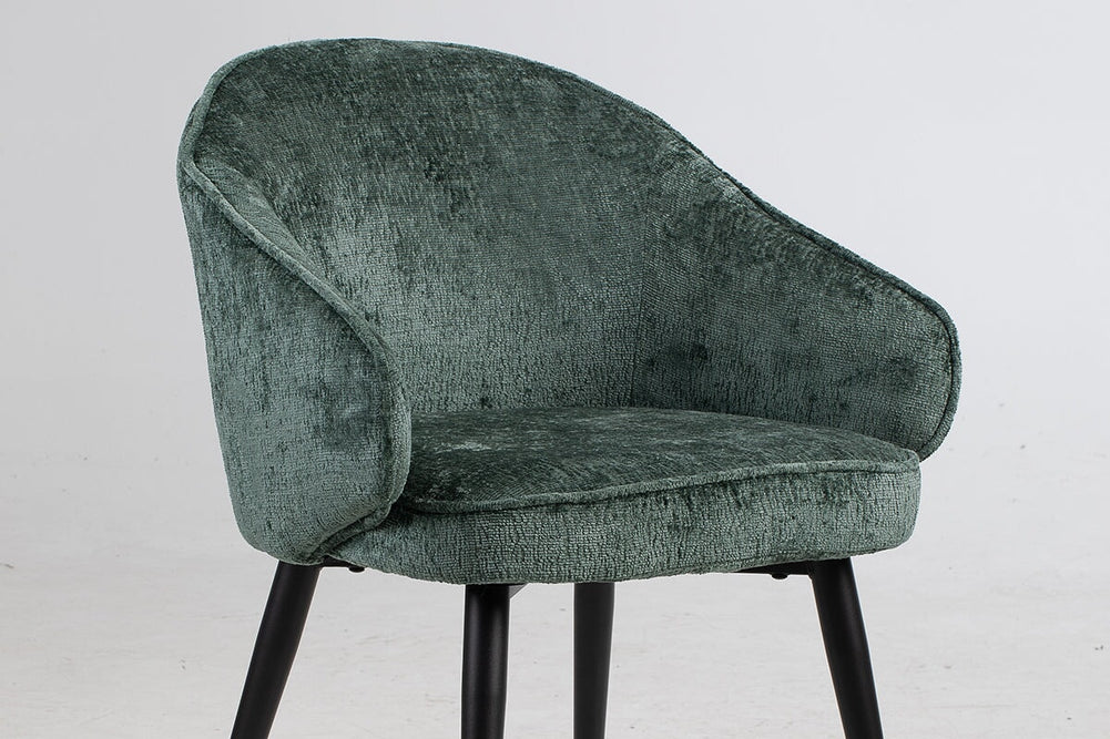 Kea 4 Leg Visitor Armchair-green  