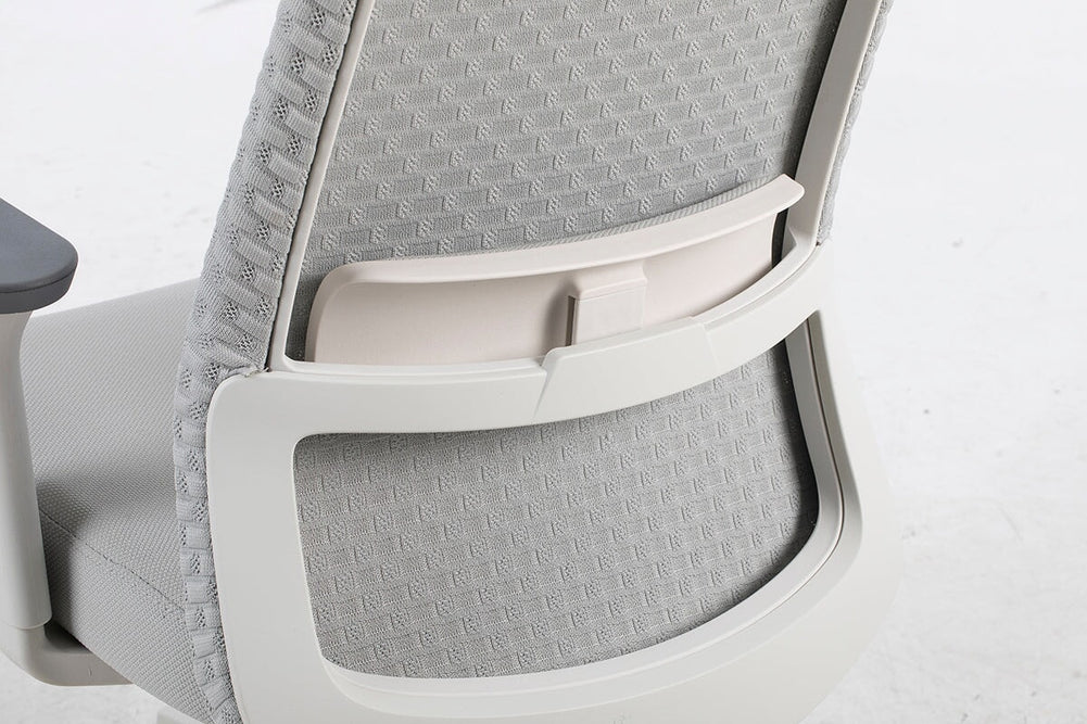 Kingfisher 3.0 Ergonomic Mesh Office Chair-white  