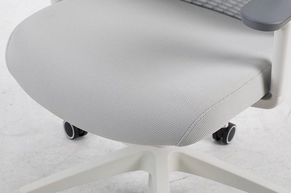 Kingfisher 3.0 Ergonomic Mesh Office Chair-white  