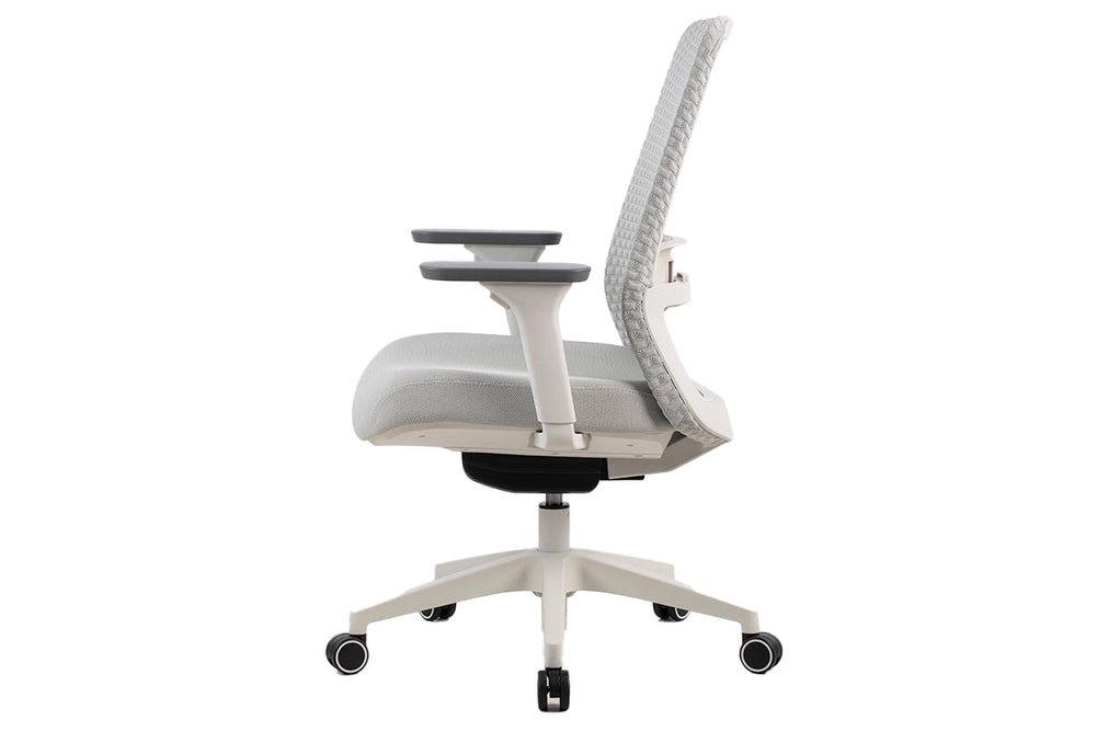 Kingfisher 3.0 Ergonomic Mesh Office Chair-white  