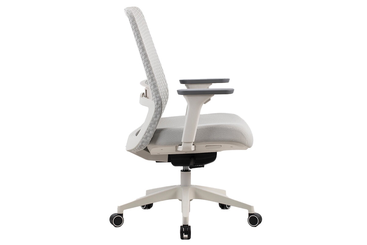 Kingfisher 3.0 Ergonomic Mesh Office Chair-white  