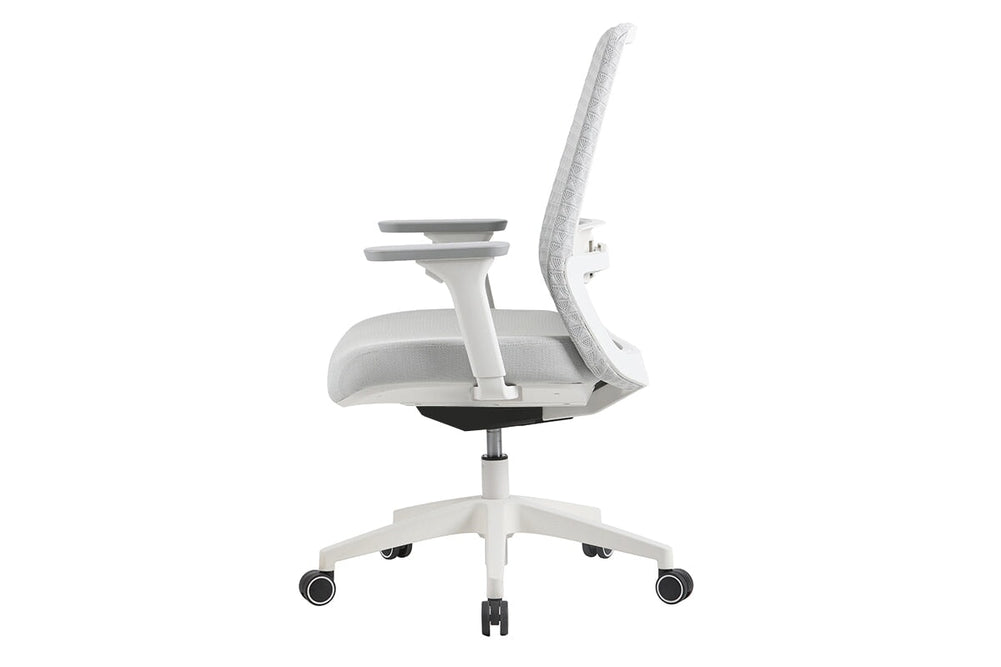 Kingfisher Ergonomic Mesh Office Chair-white  