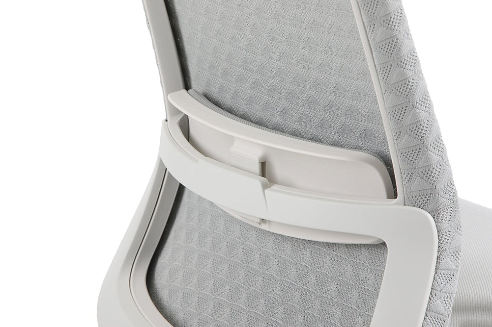 Kingfisher Ergonomic Mesh Office Chair-white  