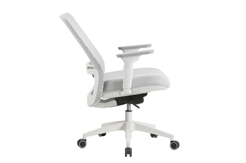 Kingfisher Ergonomic Mesh Office Chair-white  