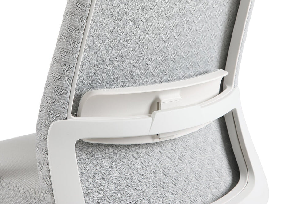 Kingfisher Ergonomic Mesh Office Chair-white  