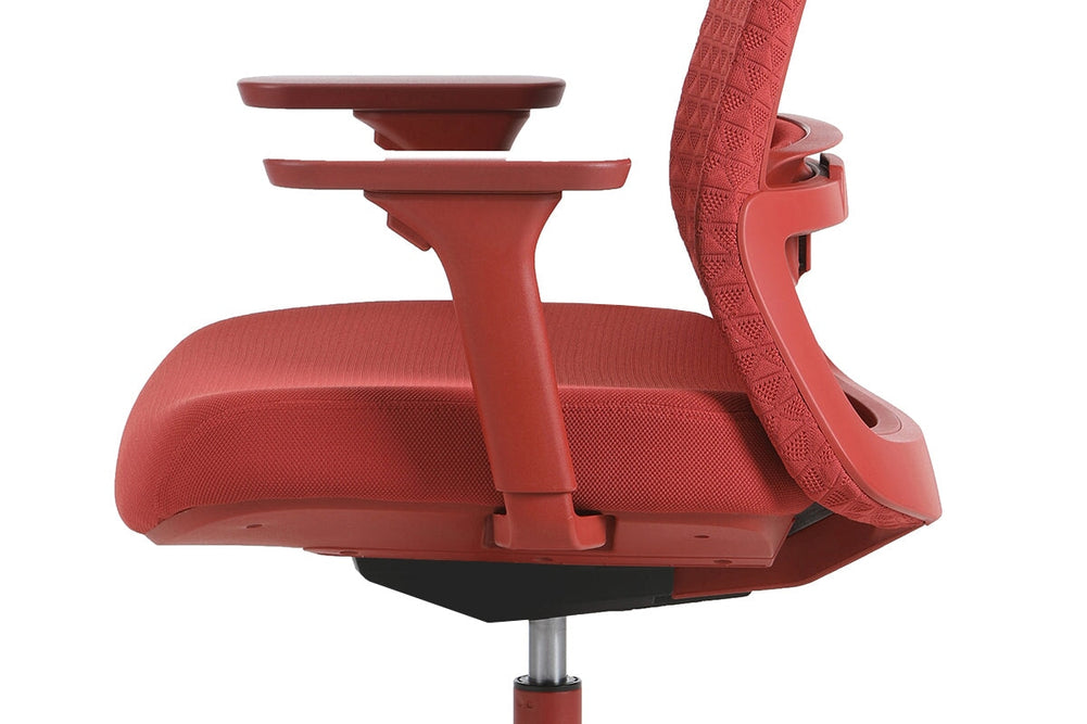 Kingfisher Ergonomic Mesh Office Chair-white  