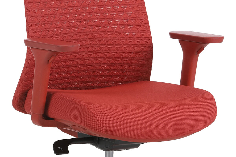 Kingfisher Ergonomic Mesh Office Chair-white  