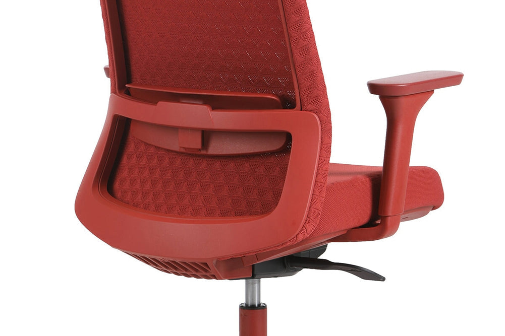 Kingfisher Ergonomic Mesh Office Chair-white  