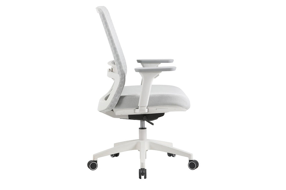 Kingfisher Ergonomic Mesh Office Chair-white  