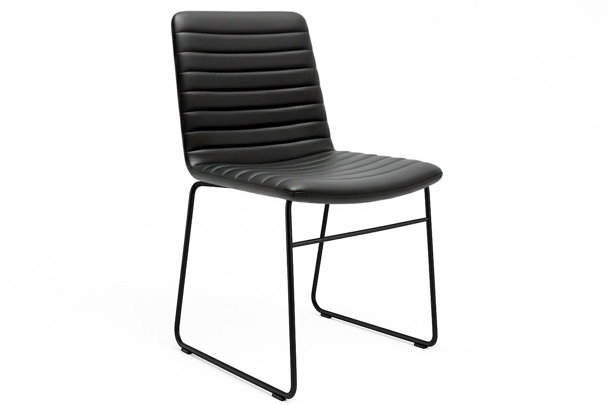 Lark Conference/Training Chair Sled Base-PU black none 