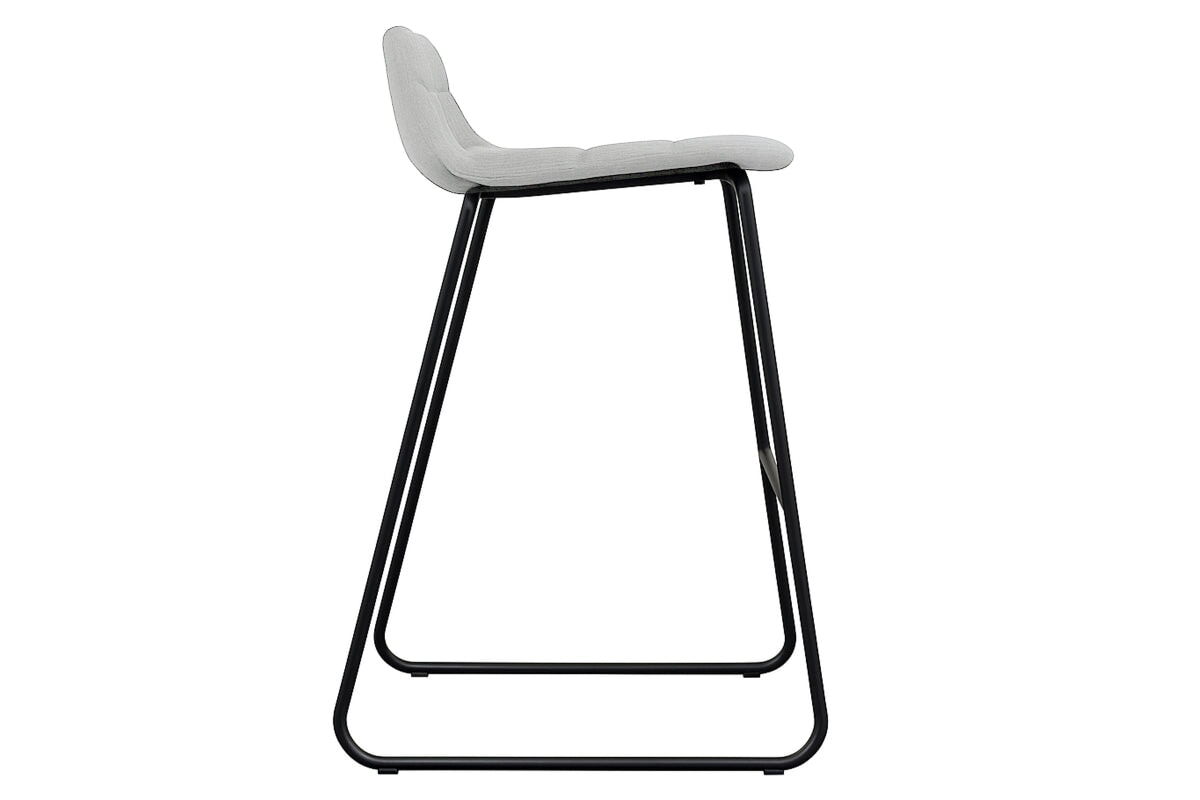Lark Counter Stool Sled Base - 730mm Seat Height-PU black  