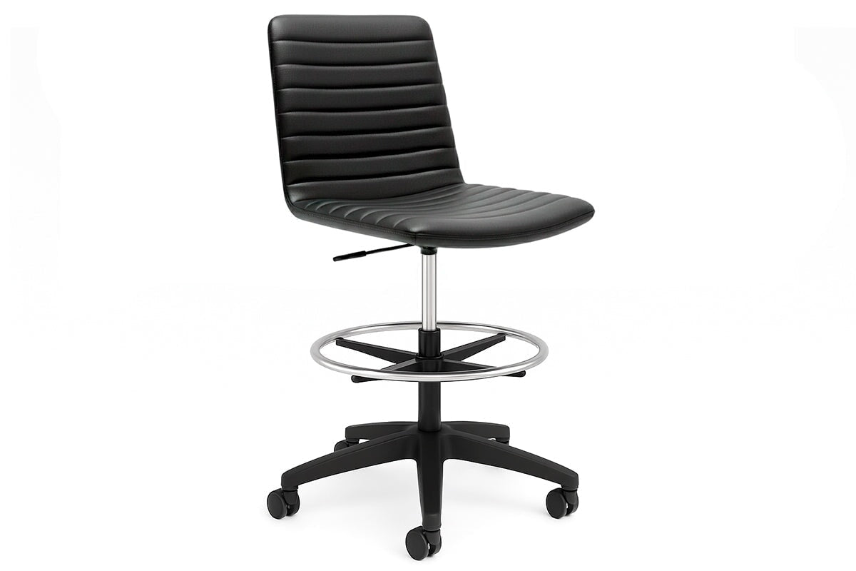 Lark Drafting Chair-PU black none 