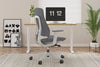 Macaw Executive Fabric Chair - Medium Back - Thumbnail 2 