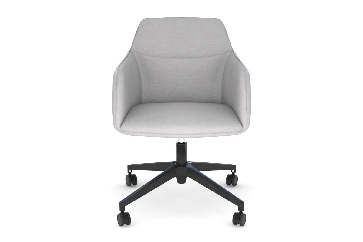 McDuck Arm Chair - Black Swivel Base Jasonl 
