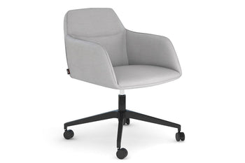  - McDuck Arm Chair - Black Swivel Base - 1