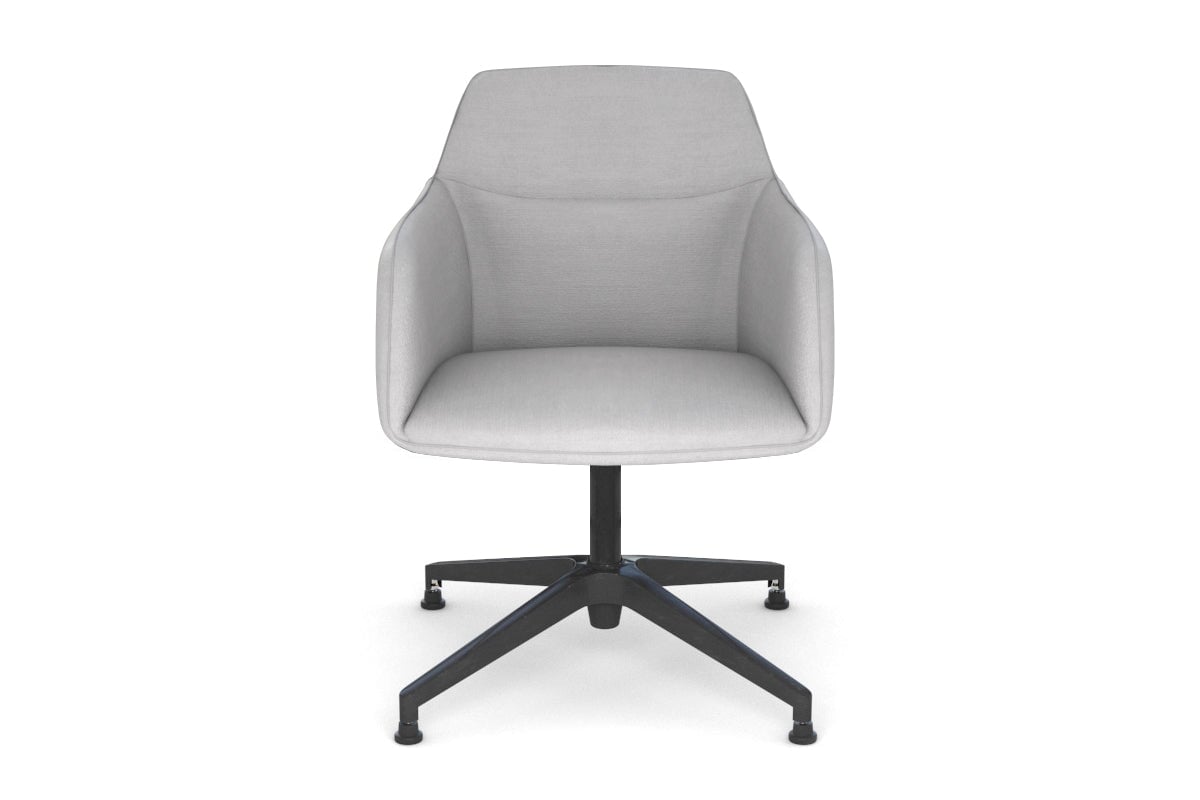 McDuck Arm Chair - Black Swivel Base Jasonl 