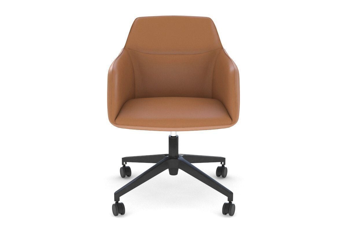 McDuck Arm Chair - Black Swivel Base Jasonl 