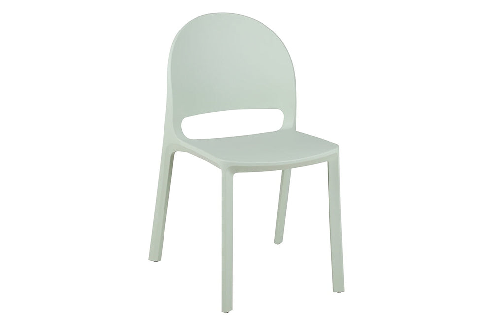 Mona Stacking Chair PP Seat and Back-light green  