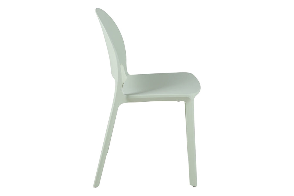 Mona Stacking Chair PP Seat and Back-black  