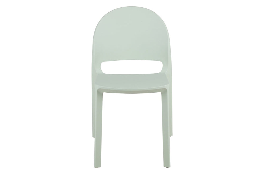 Mona Stacking Chair PP Seat and Back-black  