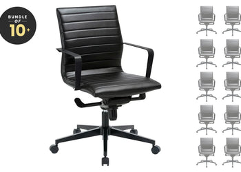 Monarch Boardroom Chair - Medium Back - Bulk Jasonl 