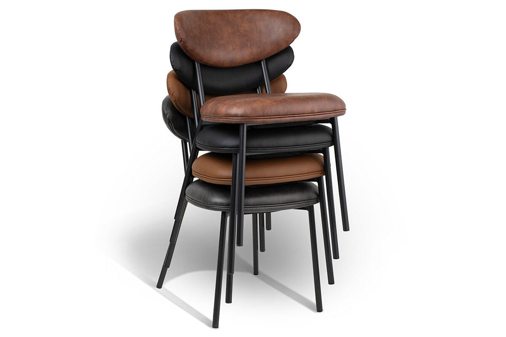 MS Hospitality Bonnie Chair-licorice  