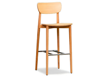 MS Hospitality Mawson Bar Stool - 750mm Seat Height MS Hospitality natural 