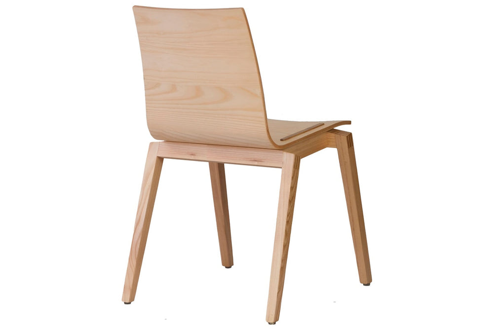 MS Hospitality Volkov Timber Chair-walnut  