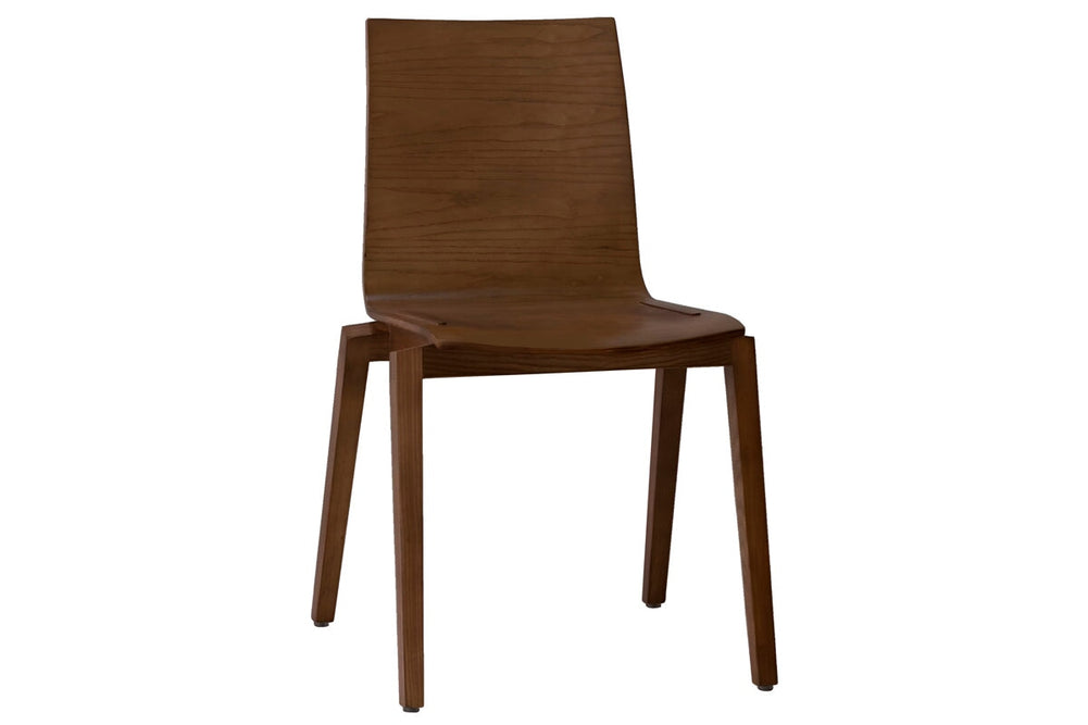 MS Hospitality Volkov Timber Chair-walnut  
