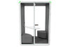 Nest 2 Person Meeting Booth with Diagonal Table [Echo Panel] - Thumbnail 21 