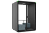 Nest 2 Person Meeting Booth with Diagonal Table [Echo Panel] - Thumbnail 34 