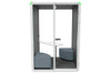 Nest 2 Person Meeting Booth with Diagonal Table [Echo Panel] - Thumbnail 19 
