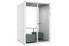 Nest 2 Person Meeting Booth with Diagonal Table [Echo Panel] - Thumbnail 11 