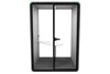 Nest 2 Person Meeting Booth with Diagonal Table [Echo Panel] - Thumbnail 22 
