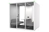Nest 4 Person Meeting Booth [Acoustic Panel] - Thumbnail 17 
