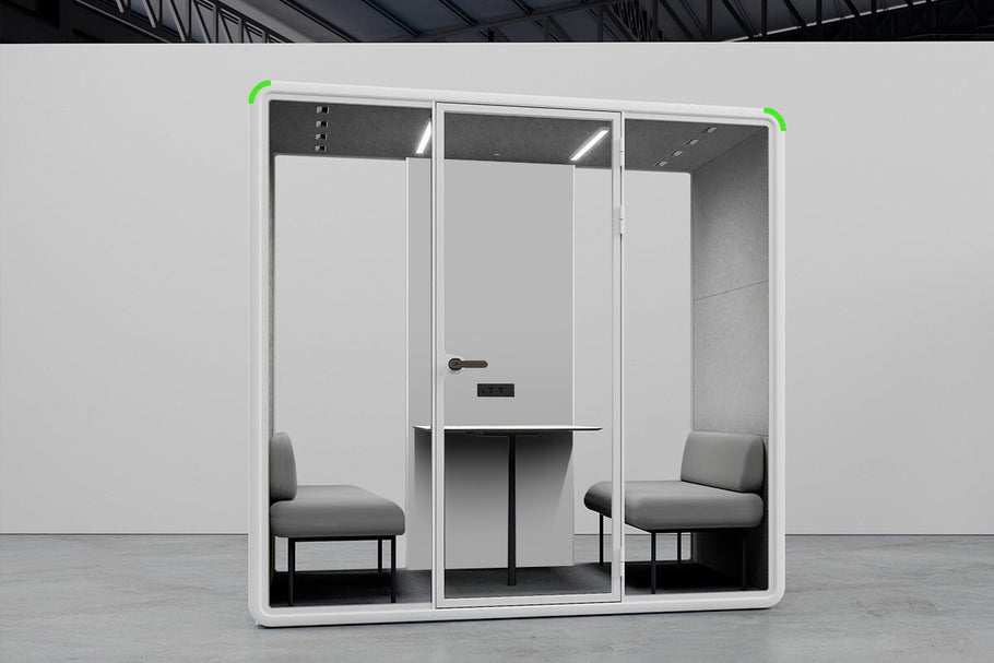 Environmental image of Nest 4 Person Meeting Booth [Acoustic Panel]
