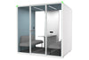 Nest 4 Person Meeting Booth [Acoustic Panel With Fabric] - Thumbnail 21 