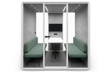 Nest 4 Person Meeting Booth [Echo Panel]
