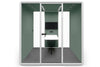 Nest 4 Person Meeting Booth [Echo Panel With Fabric] - Thumbnail 5 
