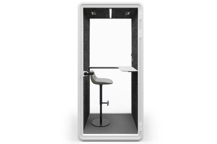 Nest Phone Booth [Echo Panel] Jasonl white dark grey grey